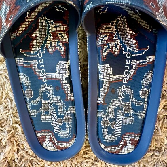 Y/Project Melissa Slide Sandals Slippers Navy Women’s Size 8 US / 39 EUR - Picture 4 of 11